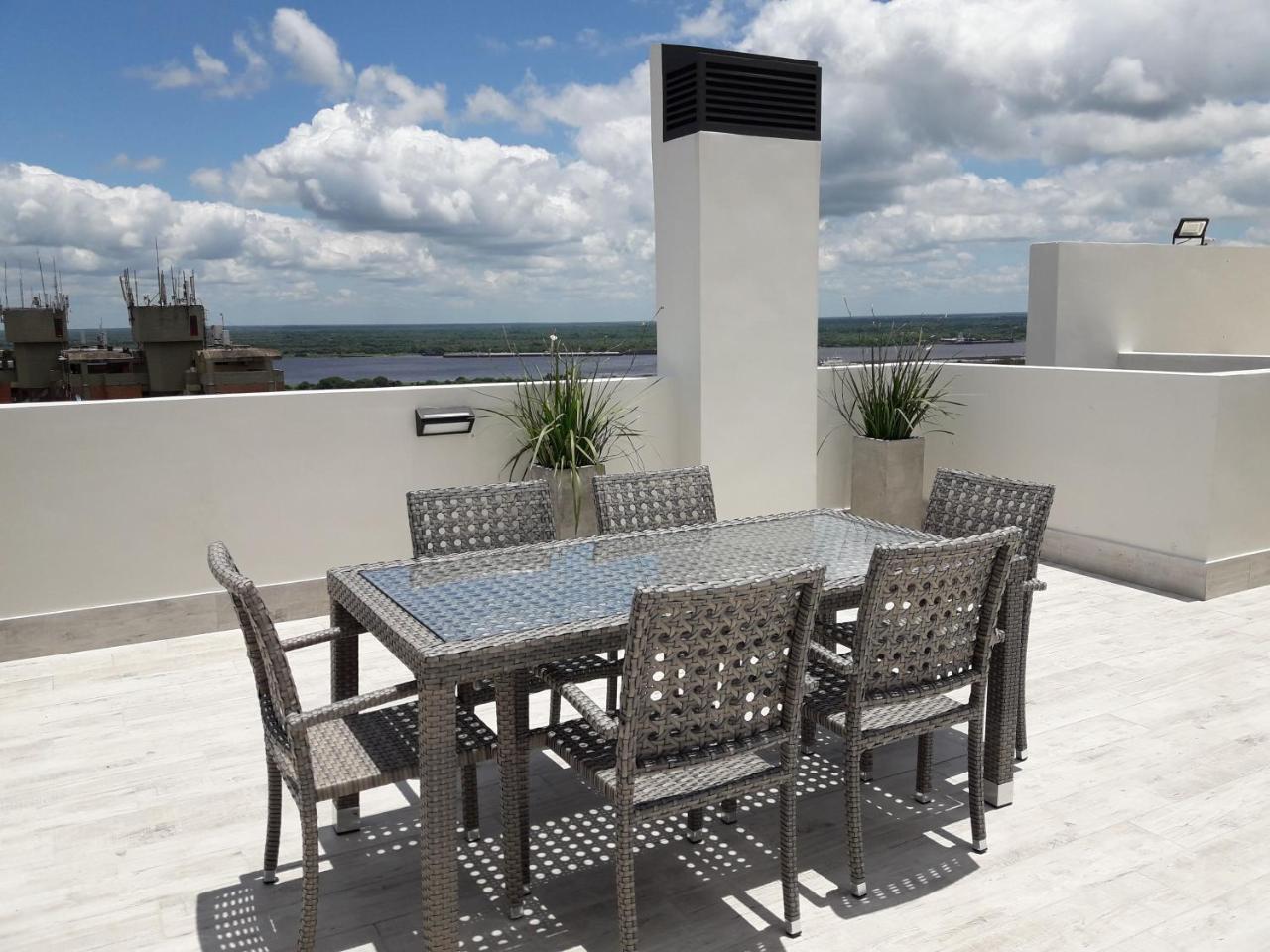 Centro De Asuncion Nuevo Apartamento, Comodo, Seguro, Piscina, Gimnasio Y Parking Eksteriør bilde